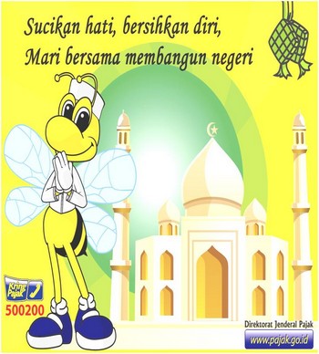 Purify your thoughts, fix your behaviour and let's build this country together / KPP (Kantor Pelayanan Pajak) Pratama Jakarta Jatinegara Taxing questions